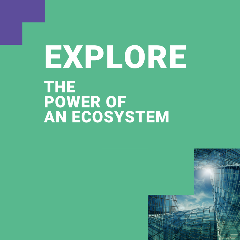 EXPLORE THE POWER OF AN ECOSYSTEM 800 x 800
